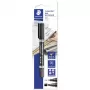 Permanentný marker Staedtler Lumocolor permanent duo 348 B čierna 1 kus