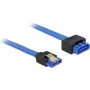 SATA kábel DeLOCK 84972 0,3 m SATA 7-pin čierny modrý