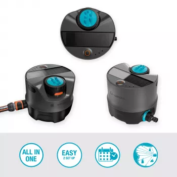 Kruhový postrekovač Gardena AquaPrecise čierna modrá sivá 1 ks
