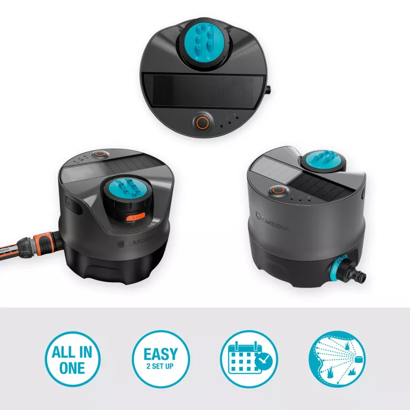 Kruhový postrekovač Gardena AquaPrecise čierna modrá sivá 1 ks
