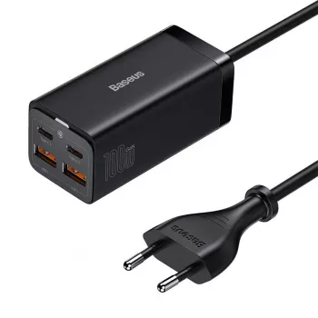 Baseus GaN3 100/ 65W stolová nabíjačka Quick Charge QC 3.04.0 USB-C Type-C nabíjačka telefónu pre iPhone15 Huawei Xiaomi MacBook notebook