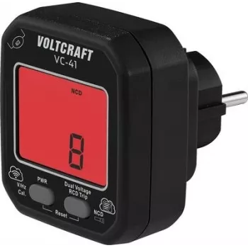 Voltcraft VC-41 tester zásuviek CAT II 250 V LCD (VC-16041165)
