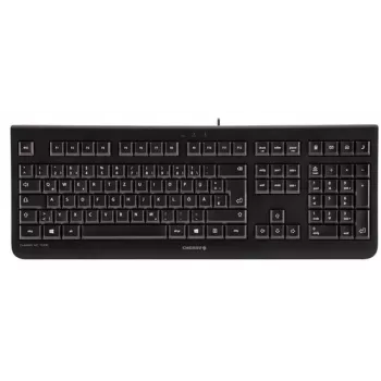 CHERRY KC 1000 klávesnica Home USB švajčiarske rozloženie čierna