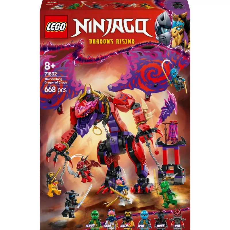 LEGO NINJAGO 71832 Thunderfang drak chaosu