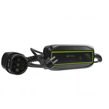 Nabíjacia stanica pre elektrické vozidlá Green Cell EV16 čierna