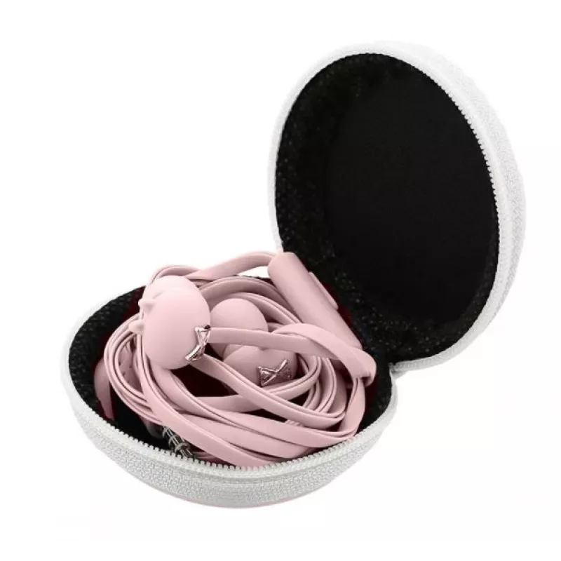 Slúchadlá Tellur In-Ear headset Pixy ružové