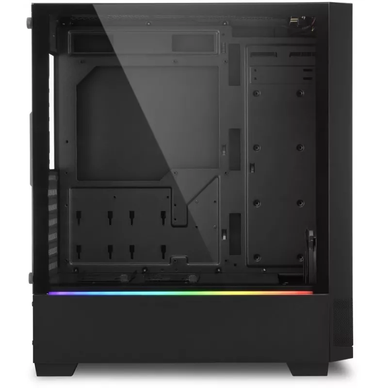 Sharkoon RGB FLOW Midi Tower ATX bez napájacieho zdroja USB/Audio