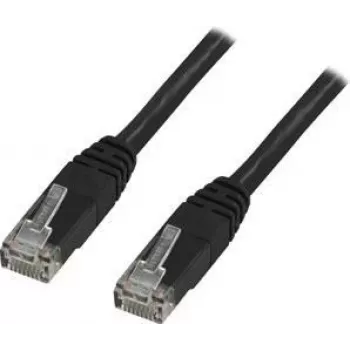 Sieťový kábel Deltaco UTP Cat6 RJ-45 RJ-45 2 m čierny