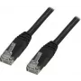 Sieťový kábel Deltaco UTP Cat6 RJ-45 RJ-45 2 m čierny