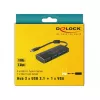 Dokovacia stanica pre notebook DeLOCK 63932 USB 3.2 Gen 1 Type-C čierna