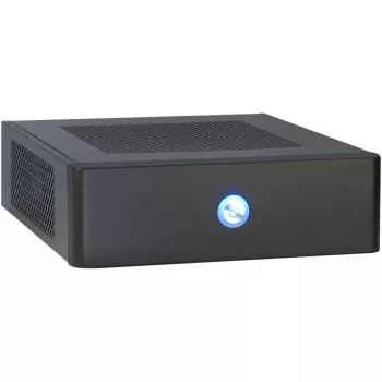 Počítačová skriňa Inter-Tech ITX-601 Desktop čierna