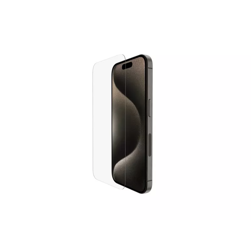 Belkin | ScreenForce Pro | UltraGlass2 antimikrobiálna ochrana displeja | Apple | pre iPhone 15 Pro | sklo | transparentná | číra ochrana displeja