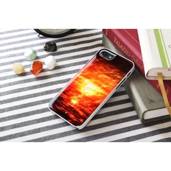 Ochranné puzdro iKins pre Apple iPhone 8 / 7 — Sunset čierna