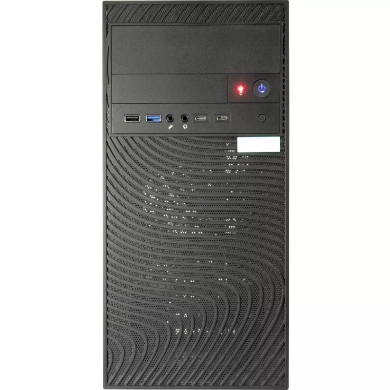 Počítačová skriňa Inter-Tech Case Micro IT-6516 Ripple čierna