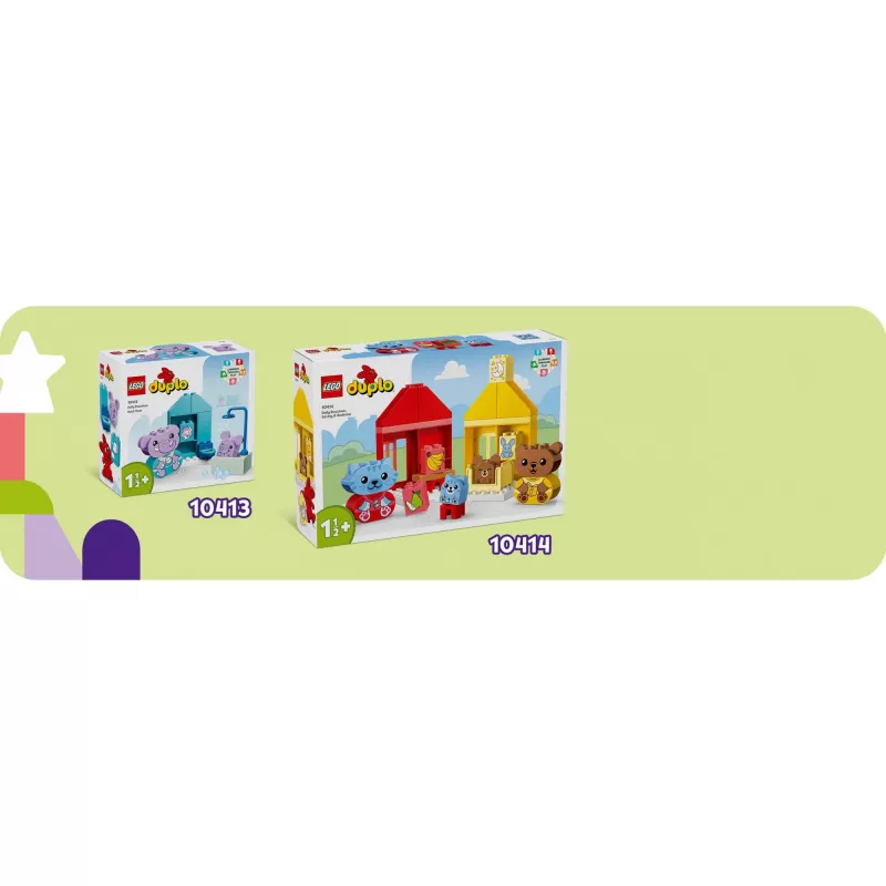 LEGO DUPLO Moje prvé denné rutiny: jedlo a spánok 10414
