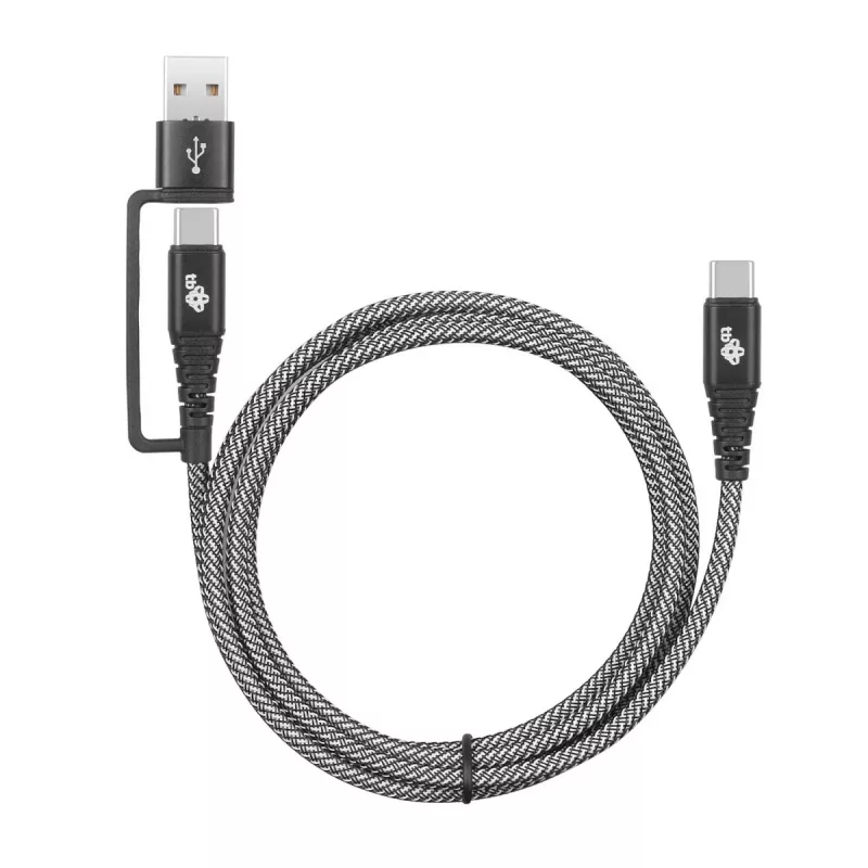 USB-A na C kábel TB AKTBXKUCTOA120B 1,2 m, čierny
