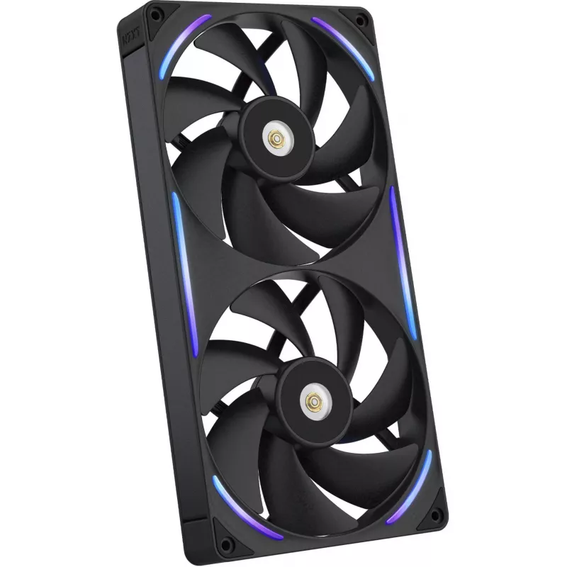 Skriňový ventilátor do počítača NZXT F280X 140 mm čierny, 1 ks, 280 × 140 × 30 mm