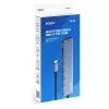 USB Type-C hub SAVIO AK-82 s HDMI, MicroSD, USB 3.2 Gen1, PD priechod, 4K@30Hz, 5000 Mbit/s, čierny
