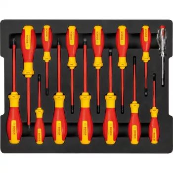 Bosch Professional VDE sada skrutkovačov, zmiešaná, 14-dielna (1600A02NF9)