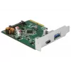 DeLOCK 90299 Karta PCIe x4, 1x USB Type-C + 1x USB Type-A, USB 3.2 Gen 2 (10 Gbps)