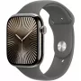 Apple Watch S10 Natural Titanium Sport Band Steingrau M/L GPS + Cellular 46mm MWYA3QF/A 2024