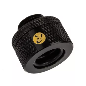 RAIJINTEK Pelias skrutky na upevnenie ventilátora čierne – balenie 6 ks, montážne príslušenstvo pre PC ventilátory