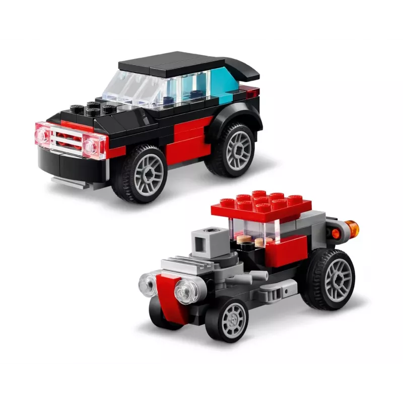 LEGO Creator 3-in-1 31146 Nákladné auto s plošinou a vrtuľník