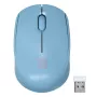 Natec Stork NMY-2001 bezdrôtová optická myš, 1600 DPI, USB prijímač, modrá