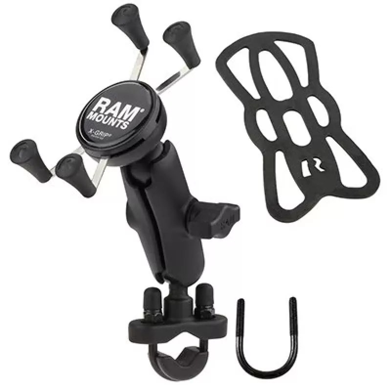 RAM Mounts X-Grip držiak na telefón so základňou s U-skrutkou na riadidlá