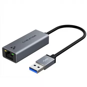 Adaptér USB 3.0 na Gigabit Ethernet extra digital CA913367 1000 Mbit/s, 0,15 m kábel