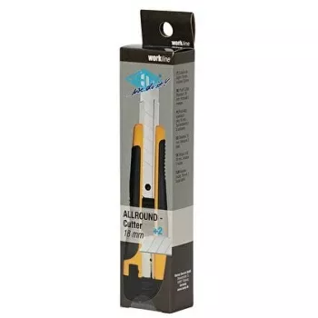 Orezávací nôž WEDO 78 618 Allround 18 mm, ABS plastové puzdro, vrátane 2 náhradných čepelí