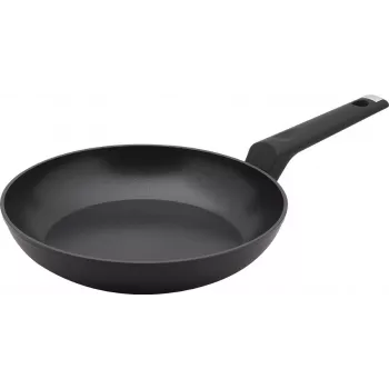 Panvica LAMART LP1002 MARCHE 24 cm – hliník s nepriľnavým povrchom, čierna