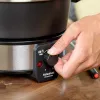 Sada na fondue Taurus FF2 2 L pre 8 osôb, nerezové telo, 1000 W, 230 V, čierna/strieborná
