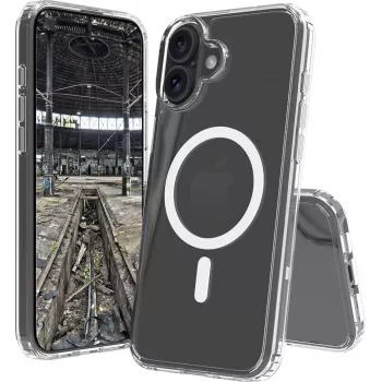 Priehľadné zadné puzdro MagSafe jt berlin pre Apple iPhone 17 — transparentné ochranné puzdro