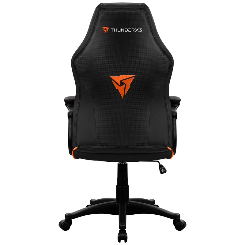 Herná stolička Thunder X3 EC1 čierna oranžová – ergonomický dizajn, výškovo nastaviteľná