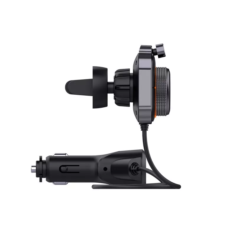FM vysielač SAVIO TR-14 Bluetooth USB, FM 87,6–107,9 MHz, MicroSD, USB-C, 12 V napájanie z auta