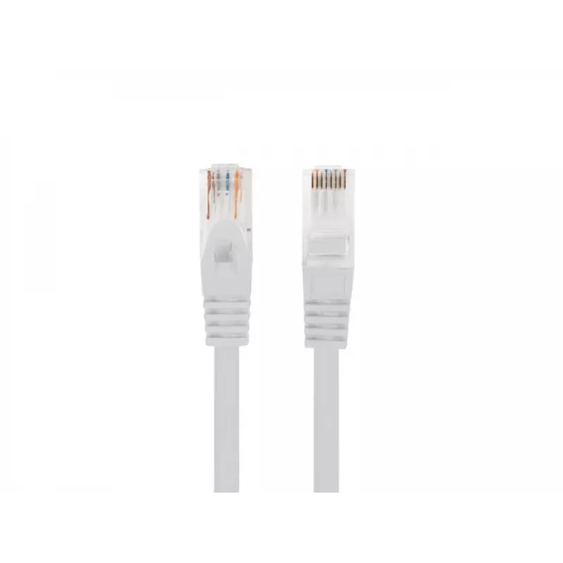 LANBERG sieťový kábel Cat6 U/UTP RJ-45 na RJ-45 2 m sivý
