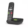 Gigaset E290A analógový/DECT telefón s identifikáciou volajúceho čierny