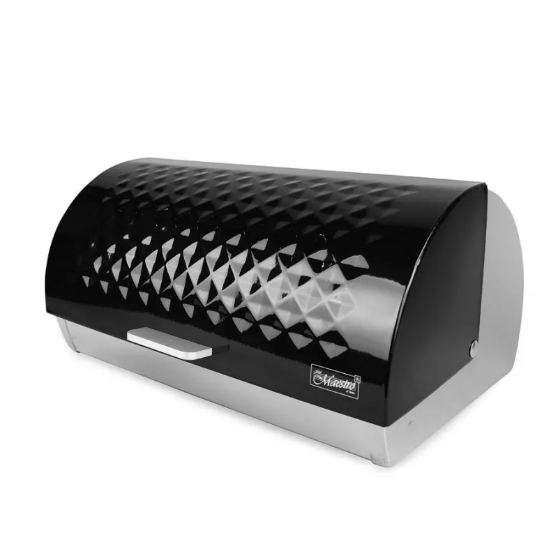 Maestro MR-1676-BLACK chlebník, čierny