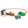 Brio World Nákladný vlak Štartovacia sada so žeriavom
