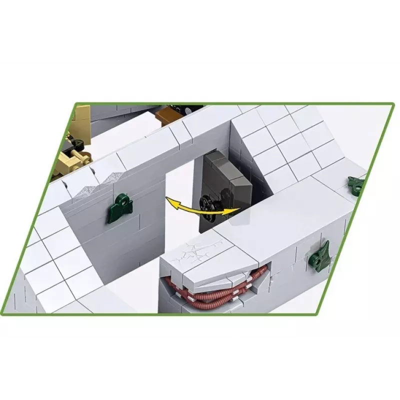 Stavebnica Cobi Nemecký bunker Regelbau 667/642 model COBI-3136 – detailná stavebnica