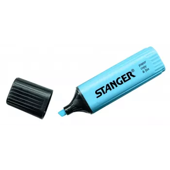 STANGER zvýrazňovač, 1-5 mm, modrý, 1 ks 180005000