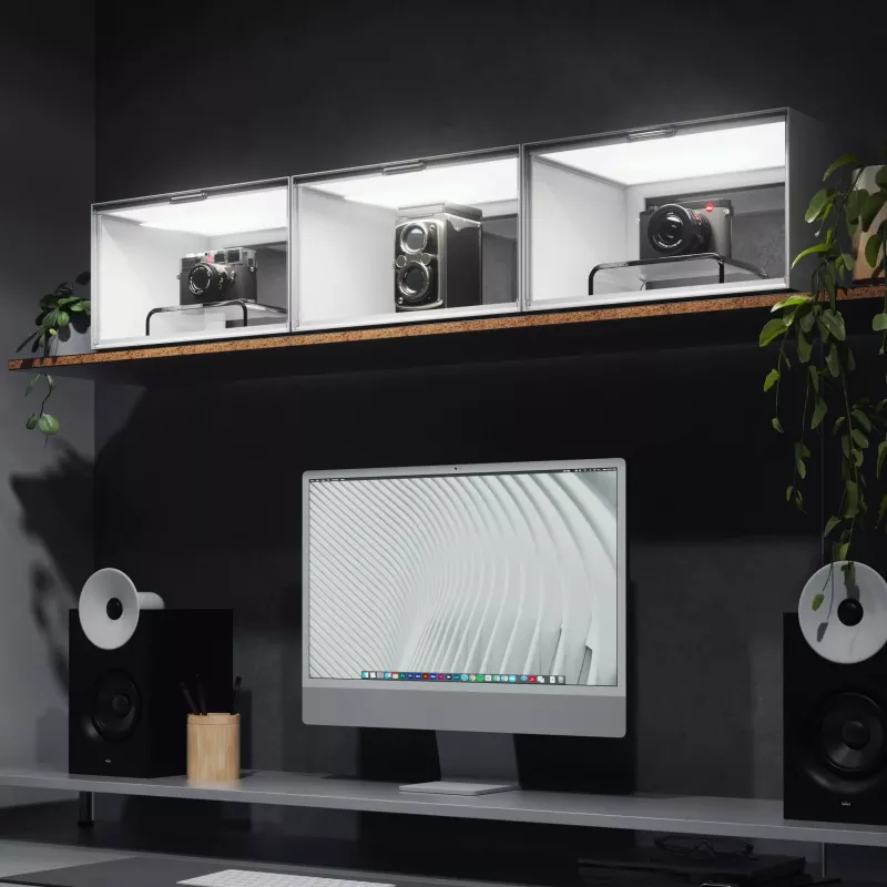 Smart LED displej panel Nanoleaf X Fantaqi EXPO SQFX01K02-4WT — modulárna sada dekoratívnych osvetľovacích panelov