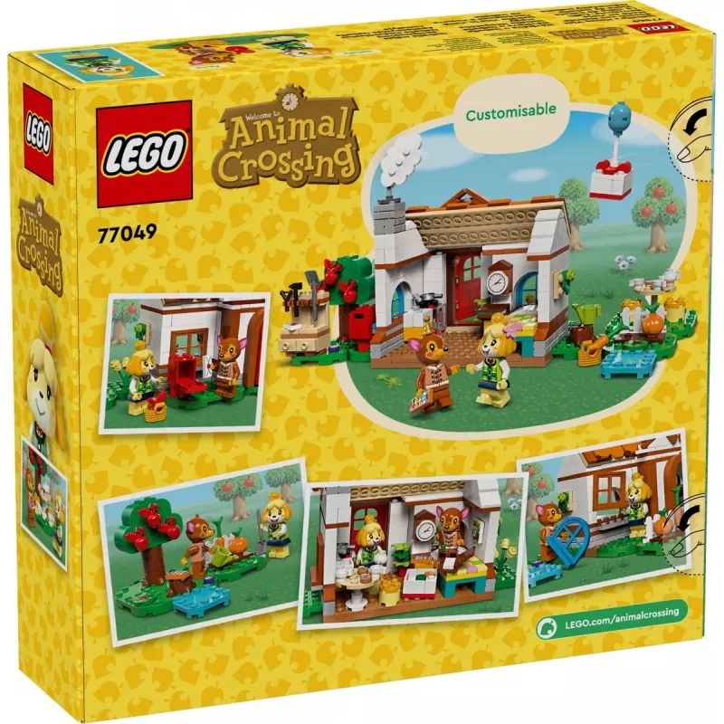 Stavebná hračka LEGO sada 77049 Animal Crossing návšteva Melindy