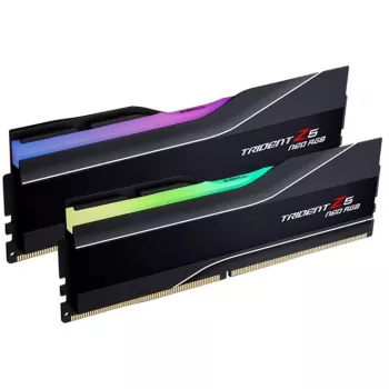 DIMM 64 GB DDR5-6000 (2x 32 GB) Dual-Kit, operačná pamäť čierna, F5-6000J3238G32GX2-TZ5NR, Trident Z NEO RGB, AMD EXPO