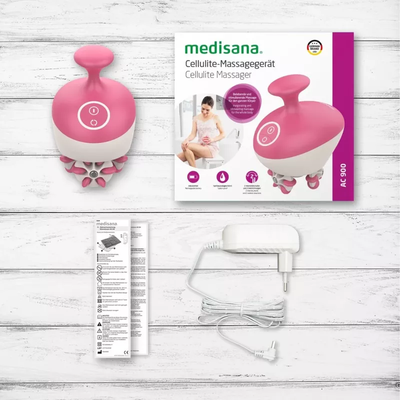 Medisana AC 900 masážny prístroj univerzálny ružový, biely