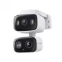 IP bezpečnostná kamera TP‑LINK Tapo C246D — 3MP (2304×1296), 2,8 mm, 107,8° zorné pole, PTZ dvojobjektív, IP65, Wi‑Fi/Gigabit, microSD do 512 GB