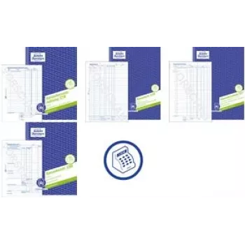 Pokladničná kniha AVERY Zweckform pokladničná kniha A4, 1 ks (MPN 1226)