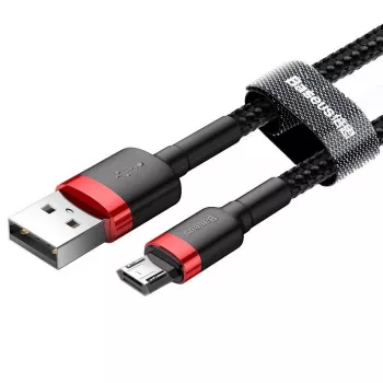 Micro-USB kábel Baseus Cafule 1,5A 2 m (červený a čierny)