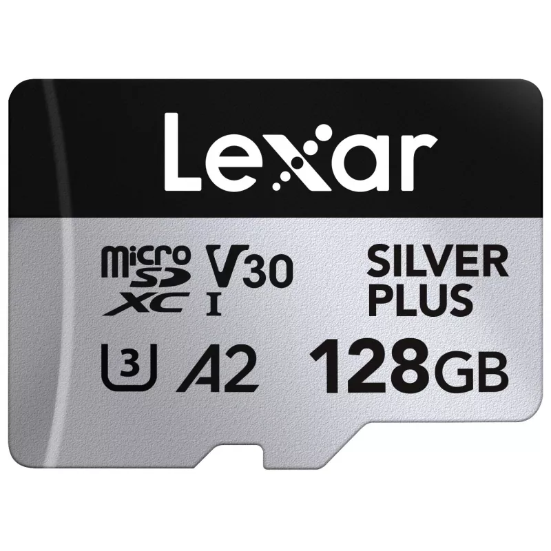 Flash pamäť Lexar 128 GB UHS-I MicroSDXC Professional SILVER PLUS
